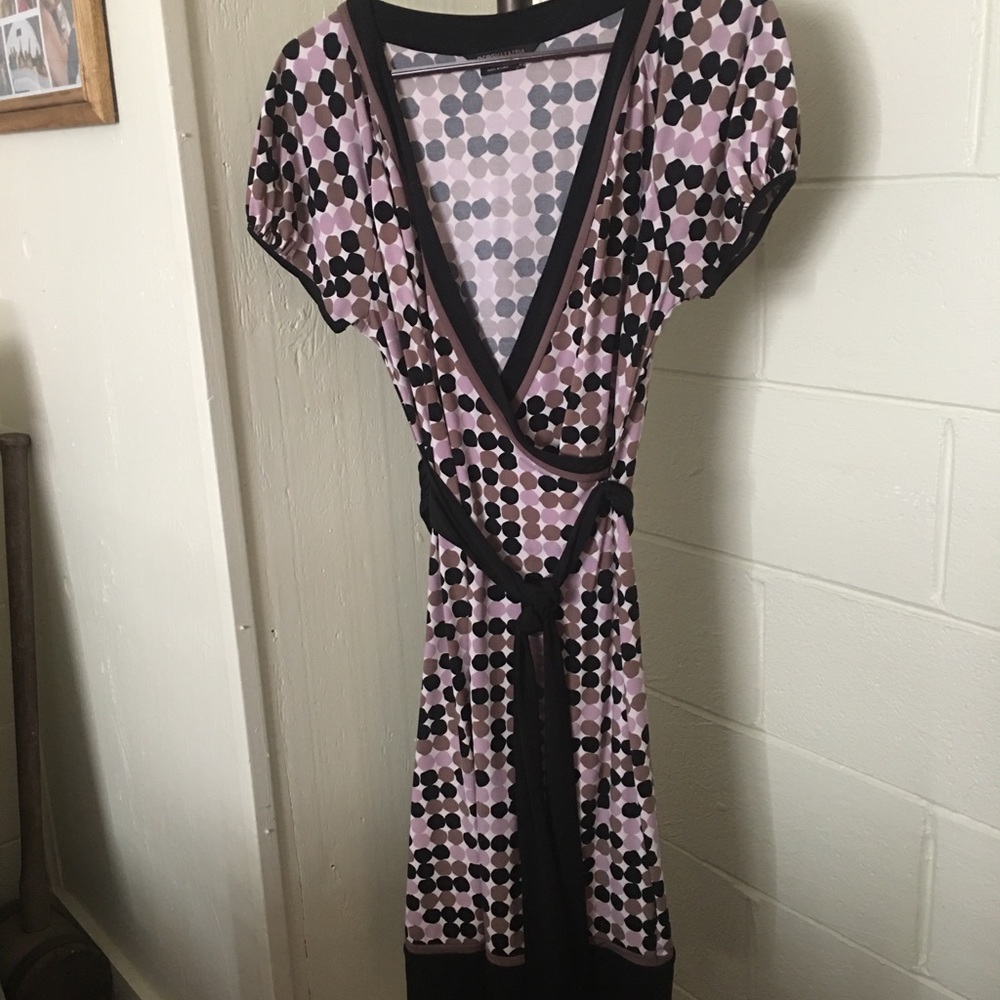 Cute women’s faux wrap dress.
